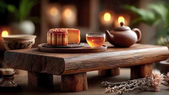 中秋月圆人团圆品茗赏月好时光