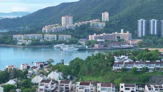 香港愉景湾教徒及国际学校航拍