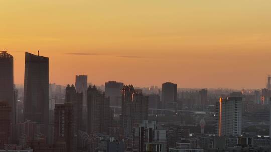 上海日出朝阳