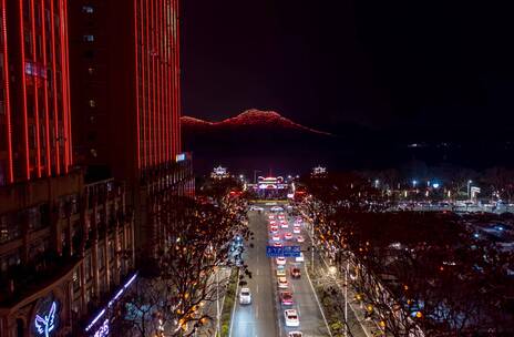 湖北宜昌航拍延时 夜景延时 延时