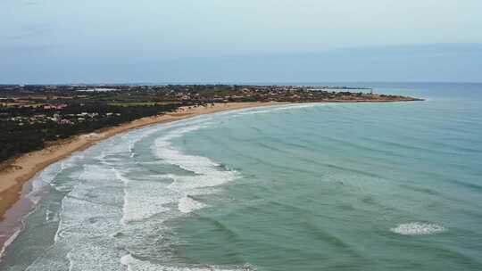 Beach，西西里岛，曼纳拉，意大利