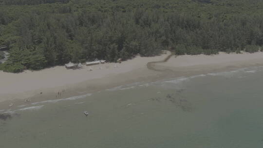 海边海浪海边度假