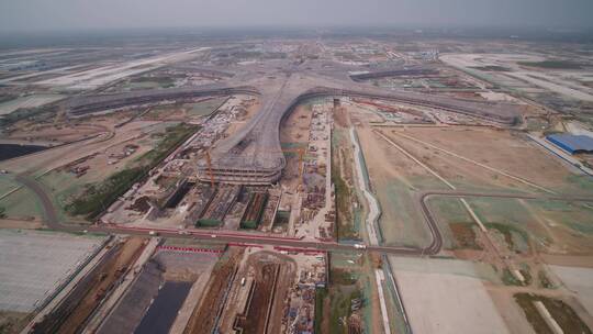 北京大兴新机场视频素材模板下载