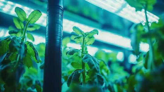 智能高效室内植物培育技术展示