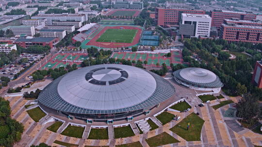 北京工业大学航拍