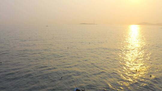 福州平潭北港村石头房海边风景