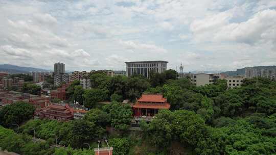 福建福州烟台山景区航拍