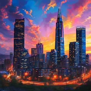 动感商业城市夜景航拍 时尚卡点 活动快剪 动感商业城市夜景航拍 时尚卡点 活动快剪