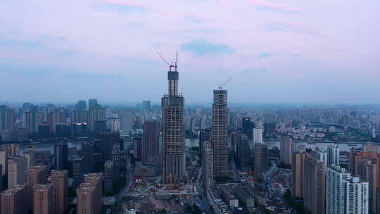 城市建设上海航拍