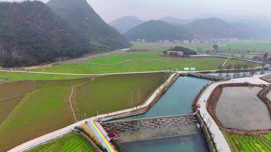 小桥流水乡村