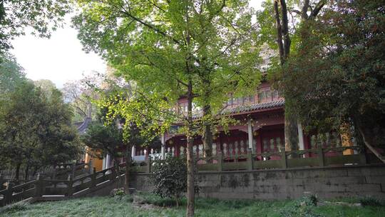 杭州千年古刹灵隐寺古建筑