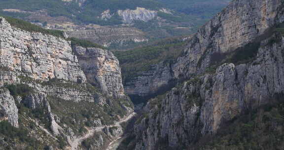 The Verdon Gorge，上普罗旺斯阿尔卑斯，法国