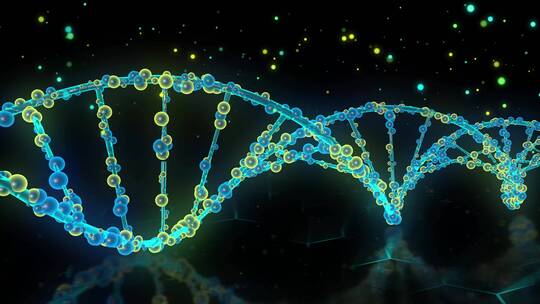 DNA生物科技基因链视频素材模板下载