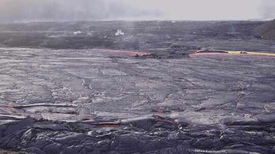 熔岩流，火山，岩浆，火山