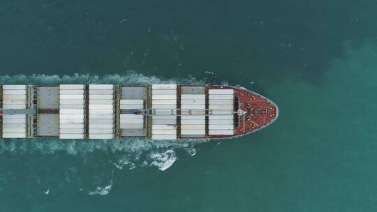 货轮 远洋货轮 集装箱船 轮船 海运视频素材模板下载