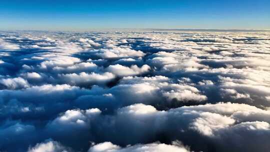 高空俯瞰云海景观