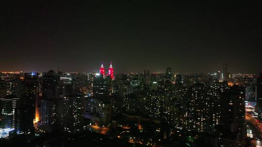 环球港夜景航拍