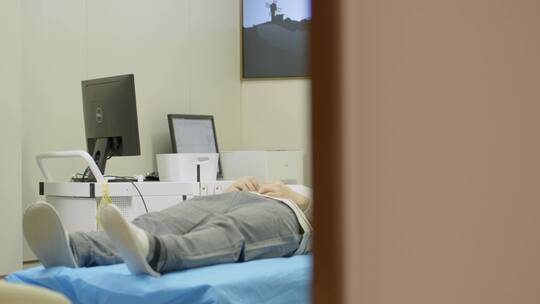 多普勒超声 体检 血流探测仪视频素材模板下载