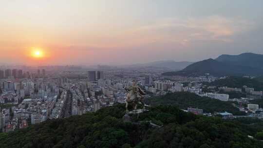 航拍泉州城市宣传片地标建筑