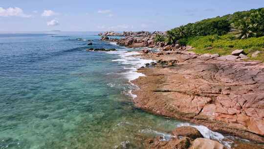 海洋，海岸，岩石，热带