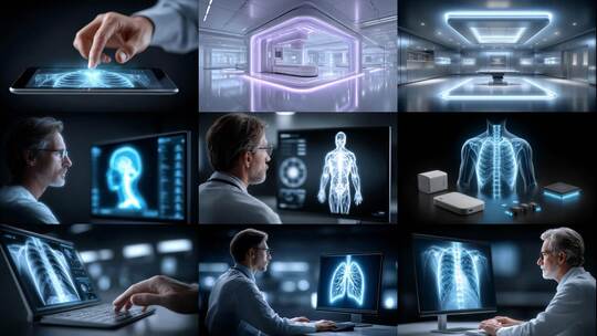 智慧医疗影像科技前沿高清在线视频素材下载