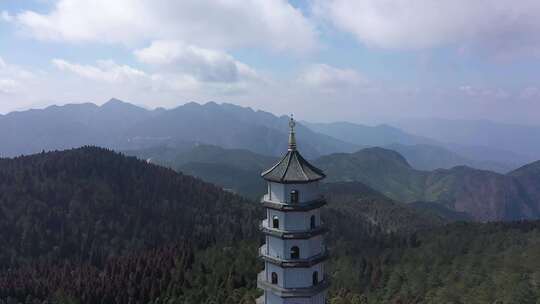 江西宜春明月山 旅游爬山 航拍 大自然素材视频素材模板下载