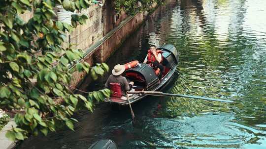 绍兴江南水乡乌篷船游览升格