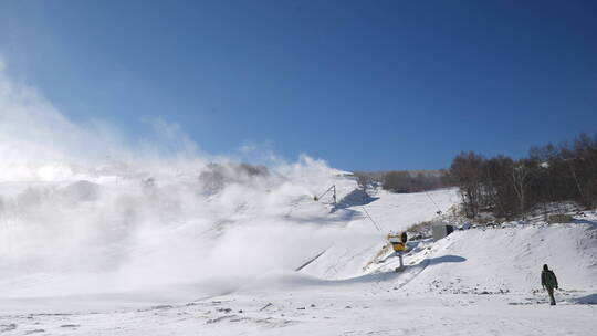 云顶滑雪公园国家冬奥体育视频素材模板下载