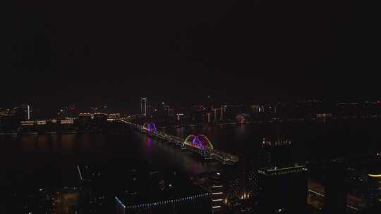 杭州复兴路立交复兴大桥夜景