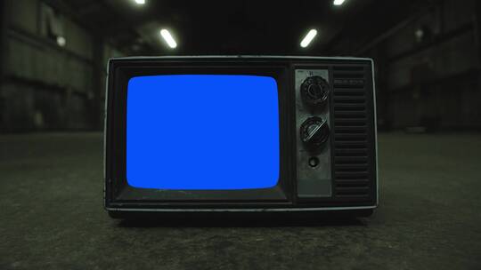 老式电视机视频素材模板下载