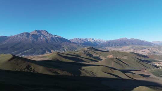 青海海北祁连县卓尔山风景区丹霞地貌