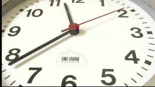 钟表指针转动时间流逝视频素材模板下载