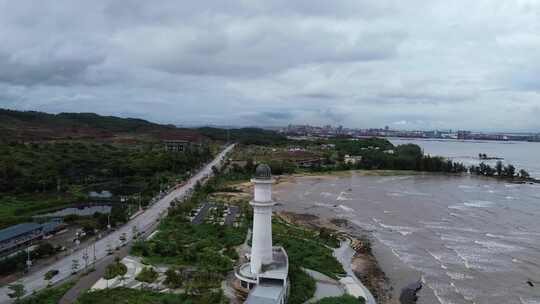 广西防城港市江山镇月亮湾附近灯塔