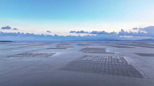 福建宁德霞浦三沙镇海岸滩涂养殖场