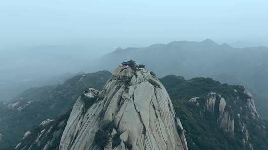 航拍驻马店泌阳铜山风景区