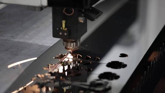 金属数控激光切割现代工业技术