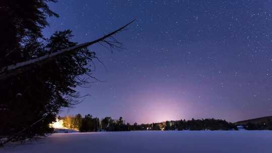 星空银河夜晚天文自然美景夜晚繁星视频素材模板下载