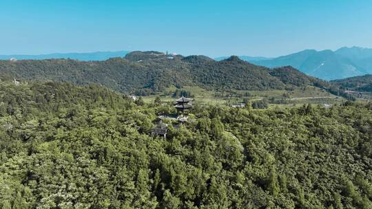 重庆天池情缘景区航拍视频