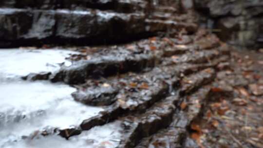 冰 结冰 万物复苏 融化 流水