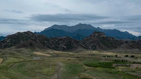 新疆草原风景延时