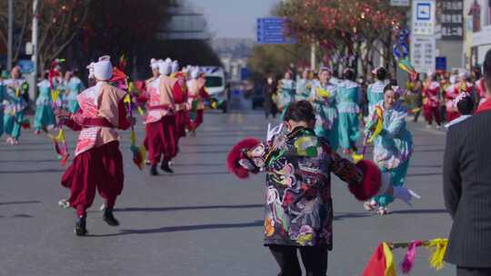 陕北秧歌  榆林  陕西  秧歌  佳县  大秧歌