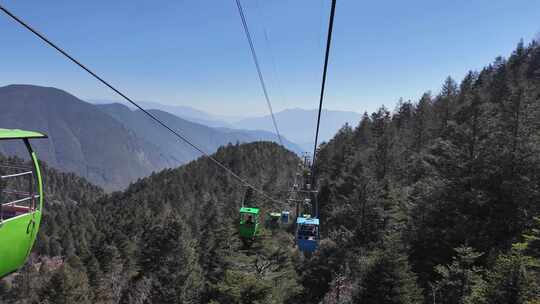 云南省丽江市玉龙雪山牦牛坪索道