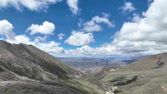 航拍西藏山南