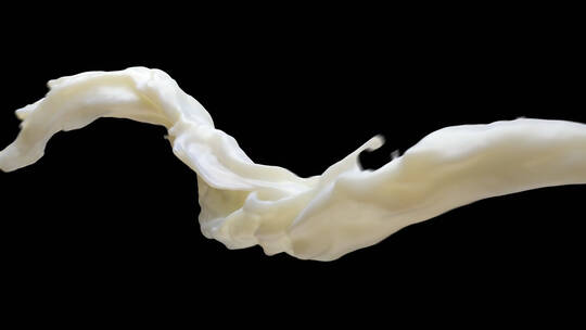 牛奶流体合集-透明通道
