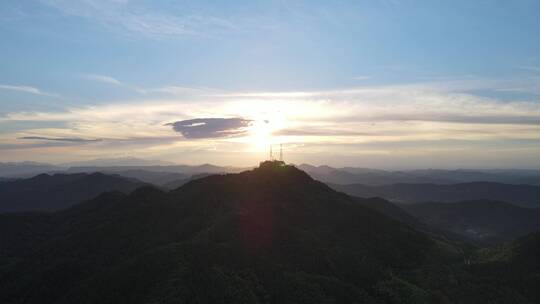 南方丘陵山川森林航拍