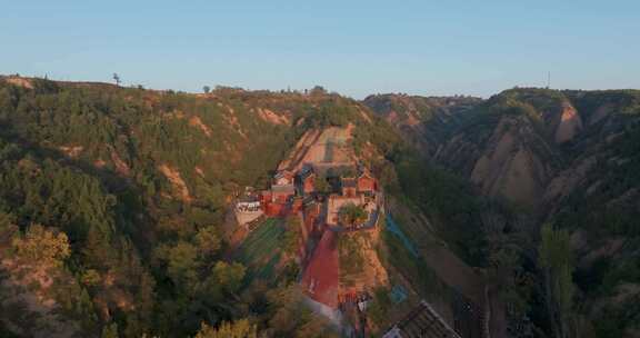 山西临汾小西天千佛寺黑神话悟空取景地航拍