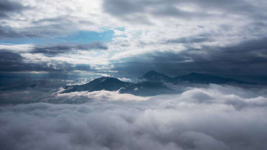 【延时】山川云雾云海