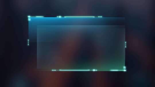 未来科技UI界面 科技感HUD信息框