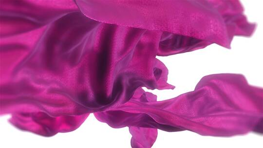 紫色纹理绸缎飘舞背景 (7)视频素材模板下载