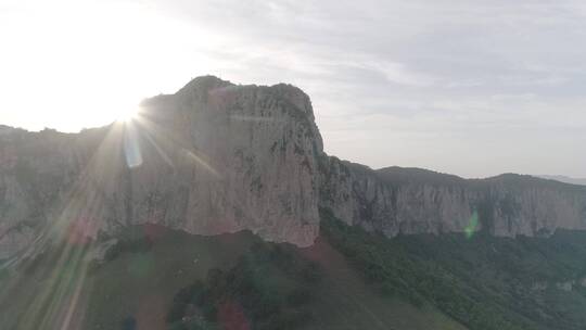 航拍山西旅游胜地太行山脉60帧原素材